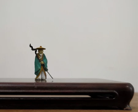 『文人踏青图』#微雕# 仿古人物,原创砚石...