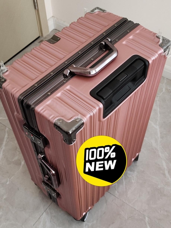 【实体店清仓】万向轮旅行箱铝框行李箱学生密...