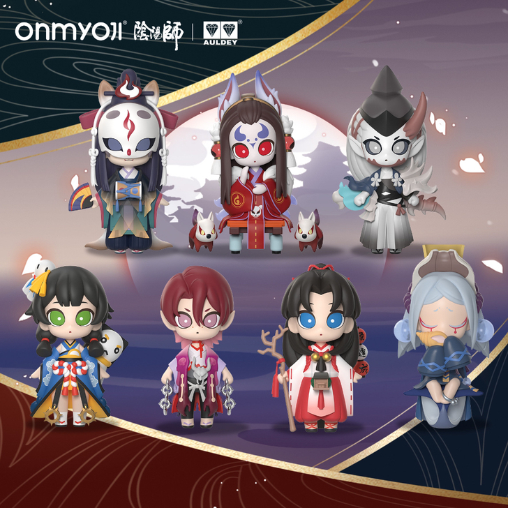 玩点无限 阴阳师盲盒第4弹Q版人物手办游戏...