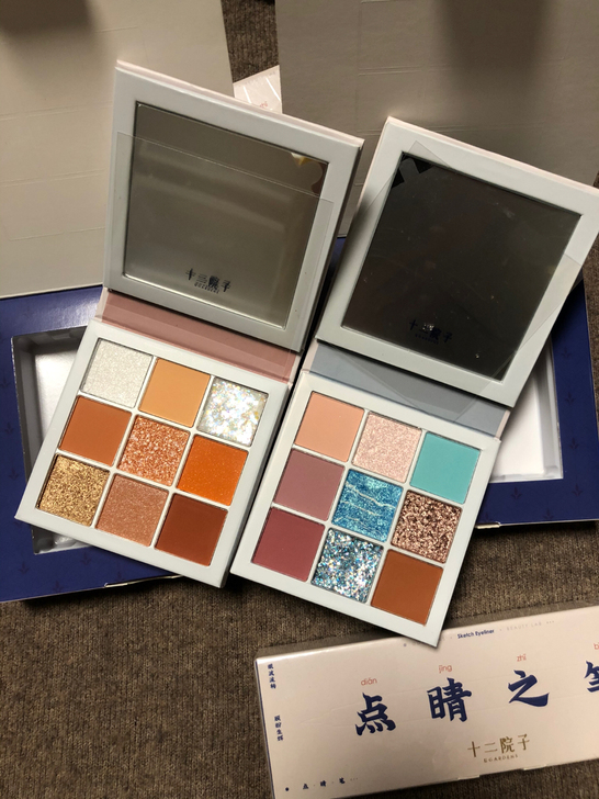 十二院子 眼影眼线笔 全新全新