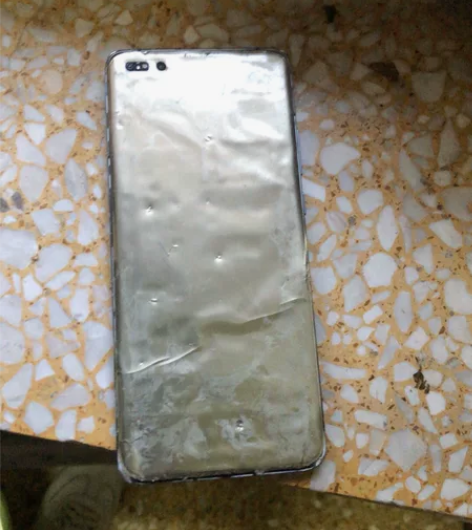 华为p40p碎屏机，开机有声音，没有屏看清...