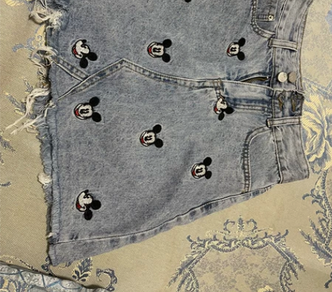 牛仔A字裙 S码 满五十包邮 欢迎进主页凑...