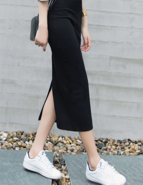 包裙一步一步ins超火的半身裙女秋2021...