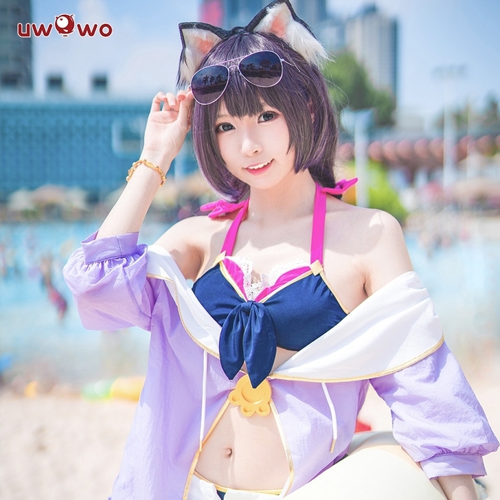 Uwowo悠窝窝 公主连结 连接 凯露泳装...