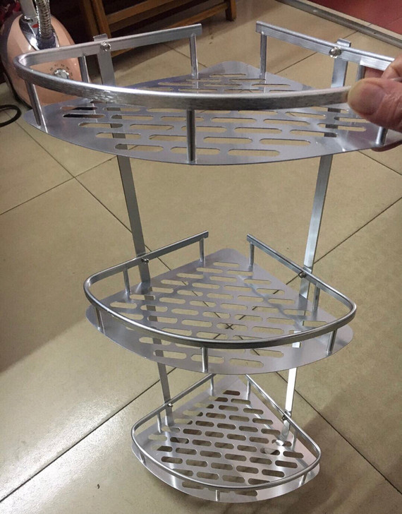 卫生间置物架浴室置物架厕所置物架太空铝三角...