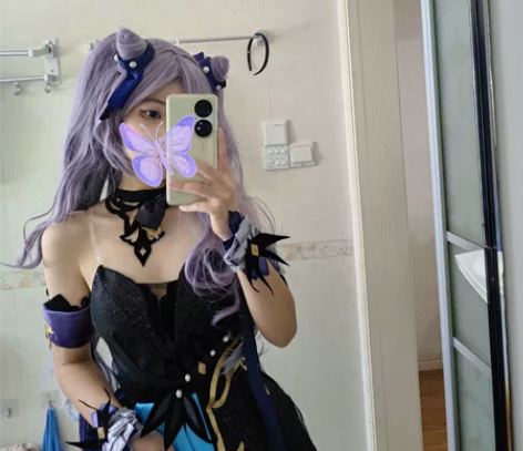 出原神刻晴霓裾翩跹cos服次元依m码 大全...