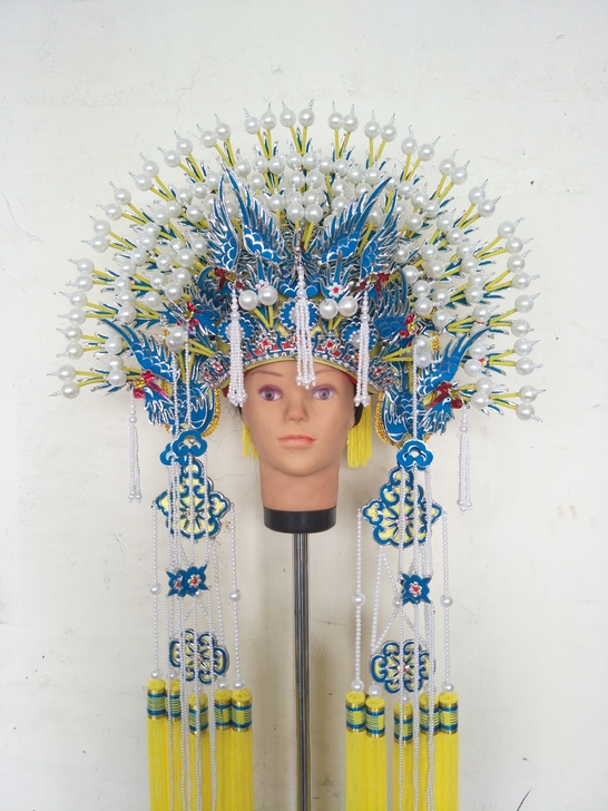 专业戏曲戏剧用品京剧越剧盔头娘娘帽子凤冠五...