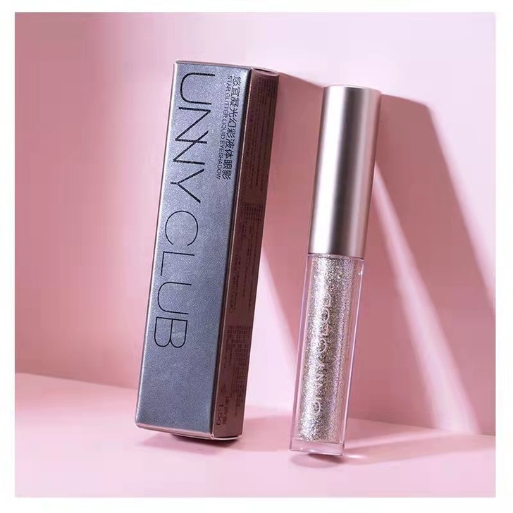 UNNY液体眼影01闪亮晶晶02闪粉珠光防...