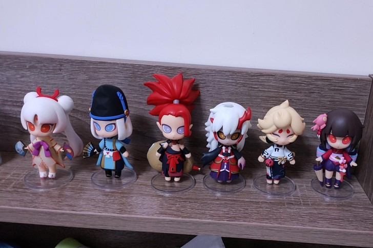 全新 阴阳师 现世奇趣盒蛋摆件公仔盲盒手办