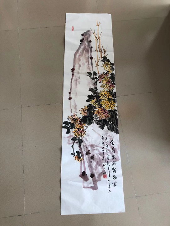 广西本土名人，广西本土笑星杨建伟名人书画。...