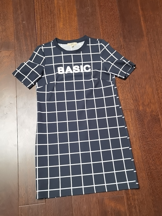 闲置出！春夏季可穿！Candies蓝白格子...