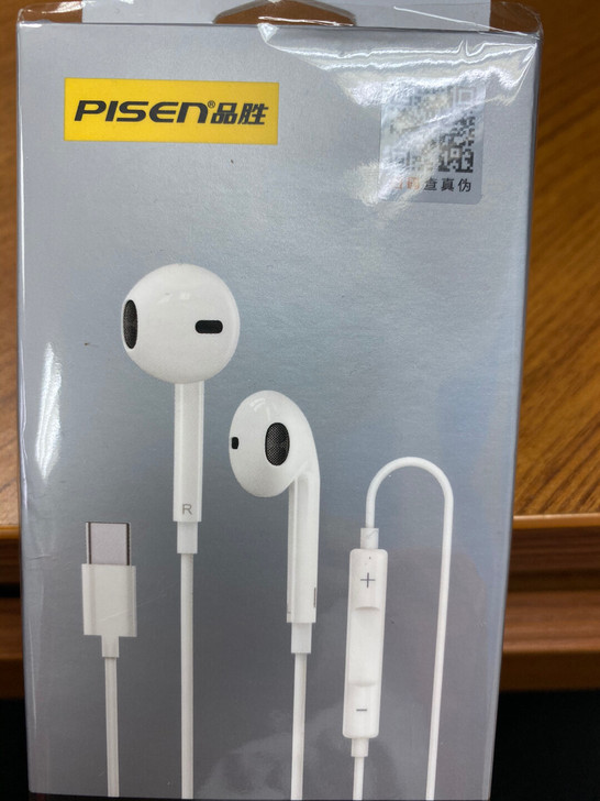 品胜TYPE-C 半入耳有线耳机