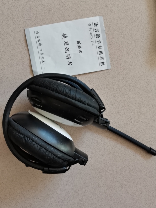 大学考四六级必备耳机，只用了两次，全新！