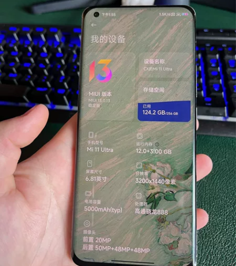 小米11u12+256 自用机,还是换了苹...