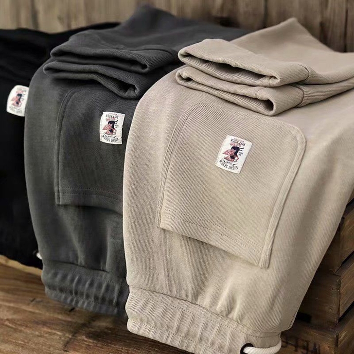 实体店清仓包邮休闲裤抽绳运动裤男宽松长裤 ...