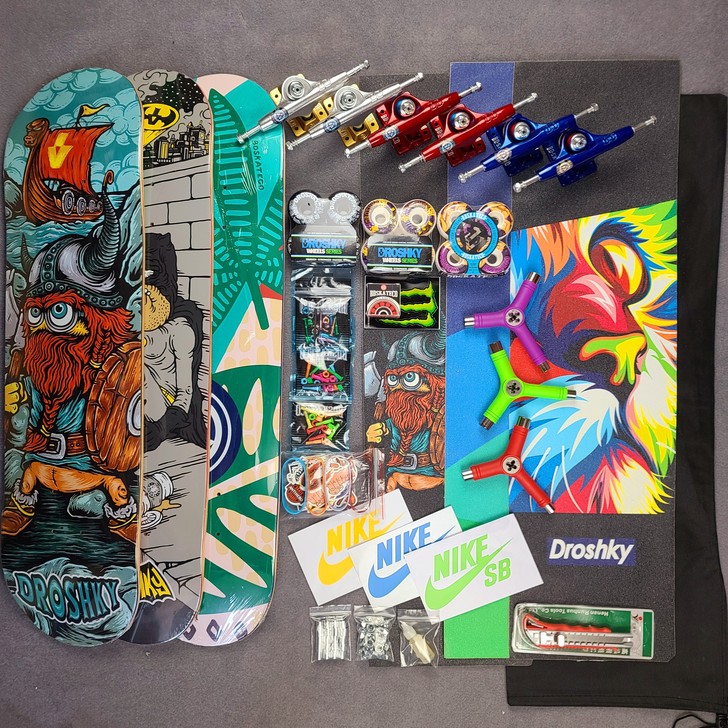 进口BD专业新手滑板双翘 bd整板支架桥轮...