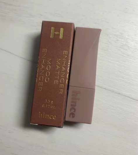 hince气质提升哑光口红小众品牌官网 奶...