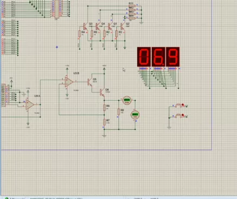 数控可调电源   含仿真电路，电路图，c语...