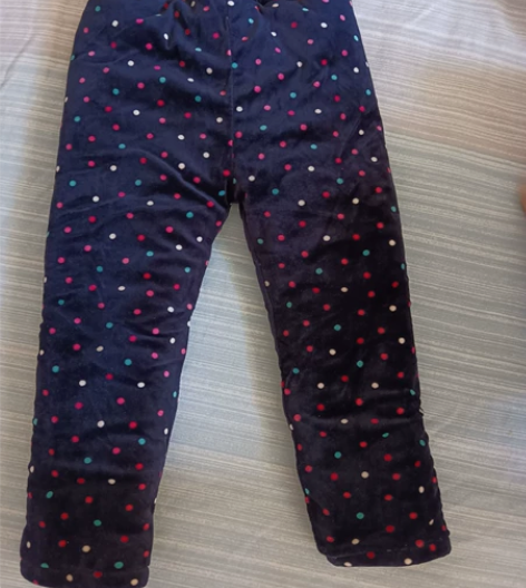 复古丝绒加绒加厚裤子，一条过冬，长56.偏...