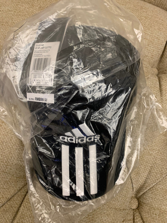 Adidas阿迪达斯全新未剪牌 运动帽子 ...