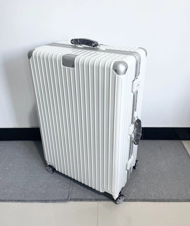 【高端】网银严选 铝框pc 旅行箱行李箱密...