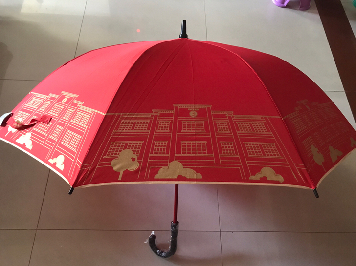 全新上海中华超大红色雨伞27寸*8k