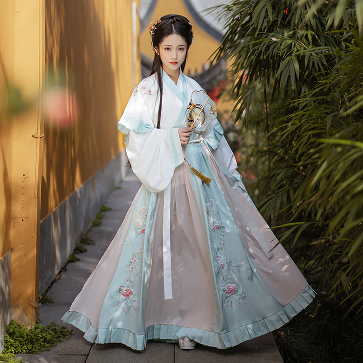 【飞羽】萤火虫正品原创汉服女晋制齐腰交领魏...