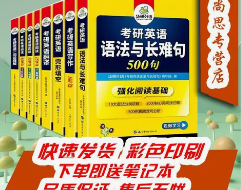 华研外语2023考研英语一阅读理解完形填空...