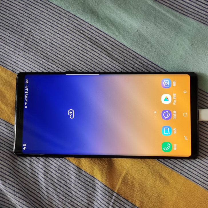 美版三星note9，成色如图，小烧屏，相机...