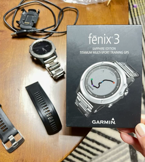 Garmin fenix3佳明跑步运动手表...