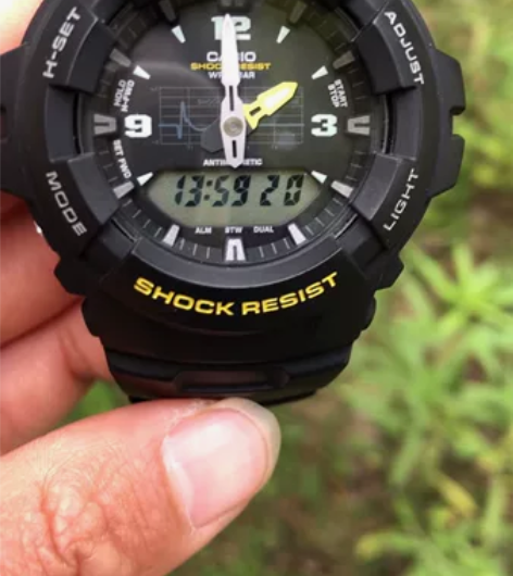 卡西欧g-100夜光双显手表 感兴趣的话点...