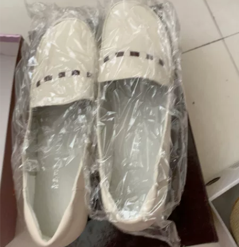 坡跟鞋女新款休闲牛筋底透气真皮舒适软底鞋 ...