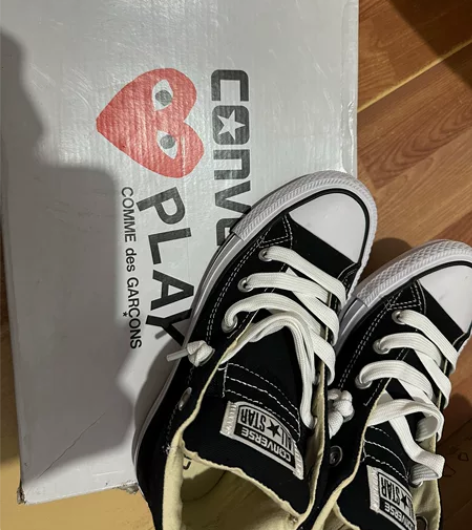 匡威converse 女帆布鞋，全新 AL...