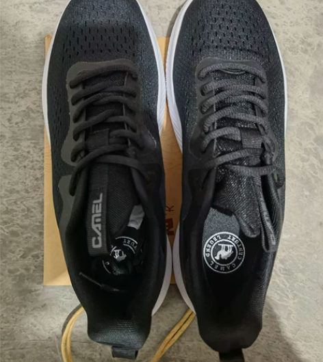 骆驼camel 运动鞋网面跑步鞋42码 内...