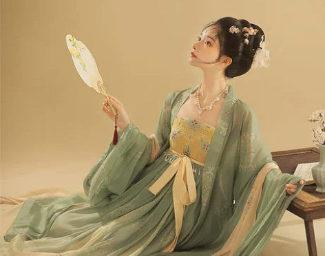 全新 吊牌还在。桔屿正品原创汉服女诃子裙【...