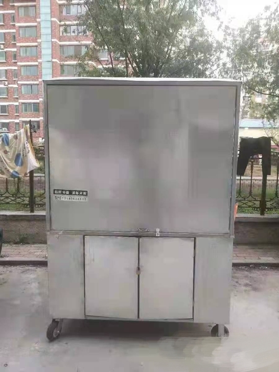 出摊好车，两边设计的防雨，不用打伞，安装的...