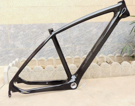27.5寸山地自行车碳纤维车架，超轻内走线...