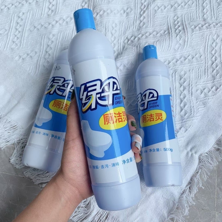 全新正品绿伞厕洁灵洁厕净500g瓶洁厕液洁...