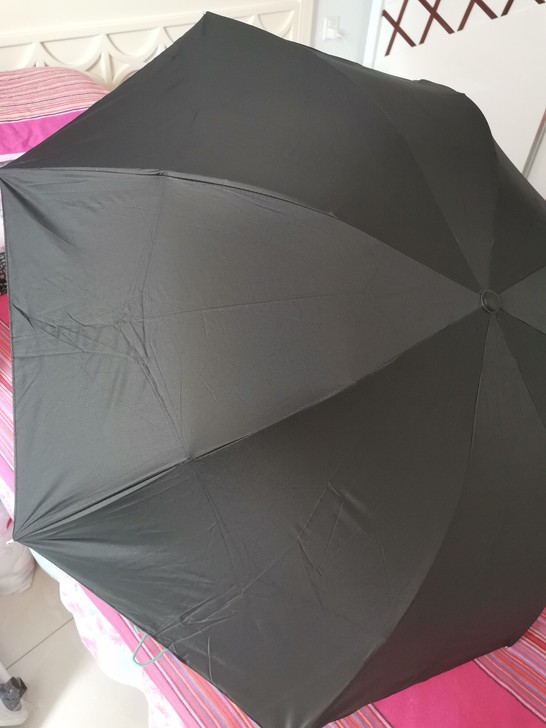 全新太阳伞15元包邮，纯色晴雨两用
