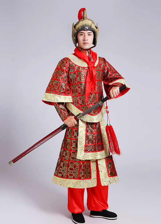 古装男士汉服男汉朝古代将军服统领元帅武将秦...