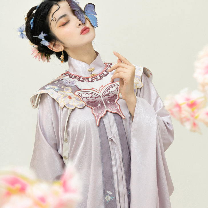 兰若庭 汉服 明制 初霁之问春   绣花 ...