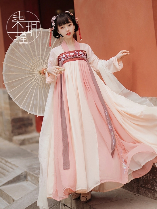 【淡坑出汉服】花雅赋齐胸两件套