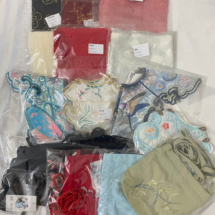 汉服配饰大合集 披帛 云肩 宋抹 吊带 汉...