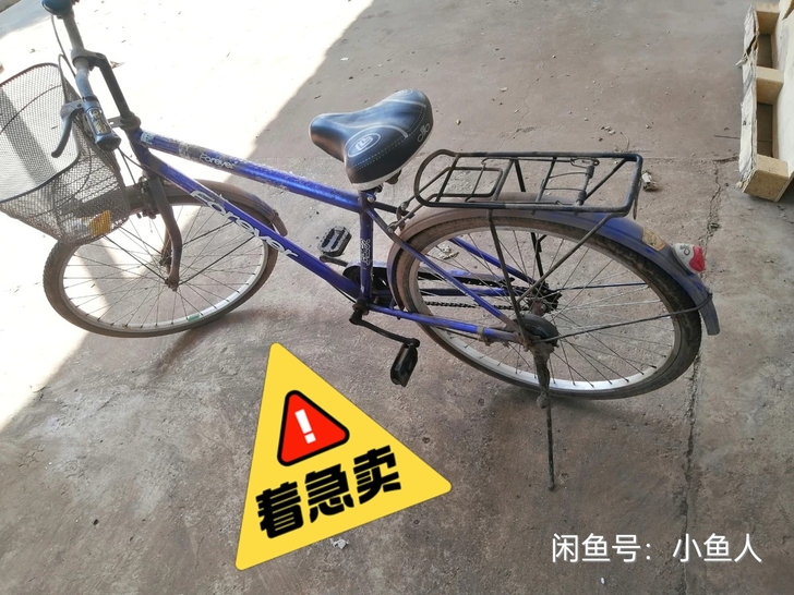 上海永久牌自行车 26寸 一直落灰 没怎么...