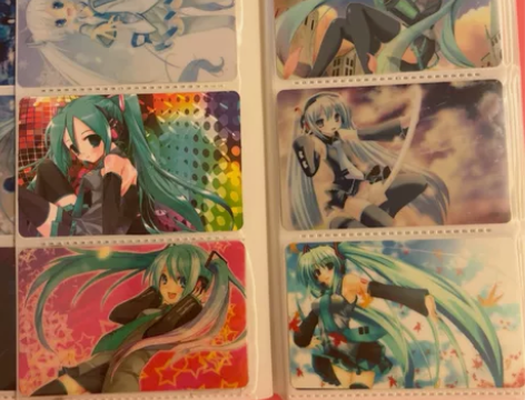 退坑出卡贴 初音未来，雪初音，镜音双子，舰...