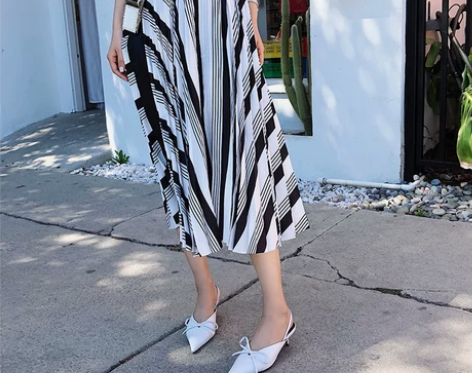 于momo2018春季新款港风chic斑马...