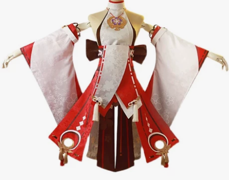 【预售】次元依原神cos服狐狸小姐八重神子...