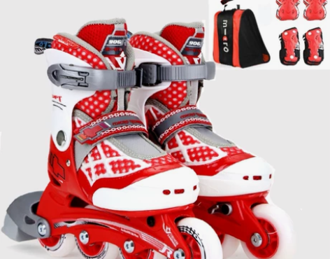 瑞士m-cro迈古micro儿童可调轮滑鞋...