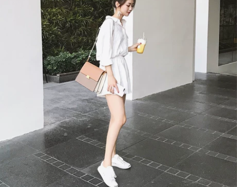 HONGZI连体裤女夏韩版宽松短裤连体衣 ...