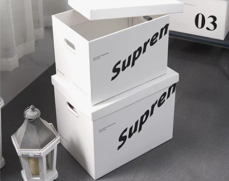 收纳箱 网红ins零食礼物纸盒搬家整理储物